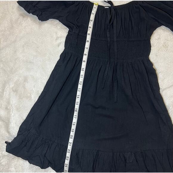NWT Women’s Little Black Short Sleeve Dress Size Medium - Picture 10 of 12